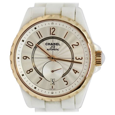 chanel rose gold watch